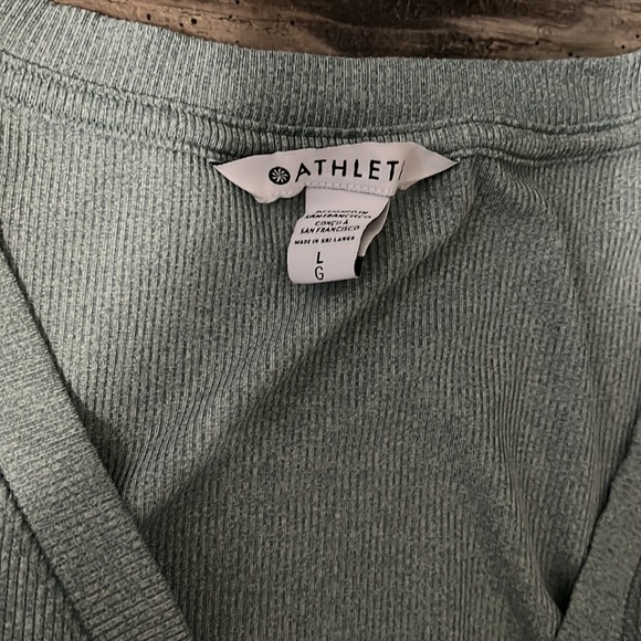 Athleta Henley style top. - Picture 3 of 4